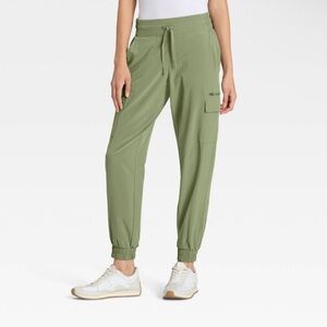 Women's Active Light Mid-Rise Cargo
Joggers - All In Motion™ - Olive Green